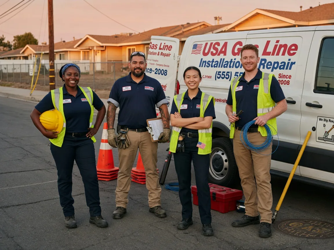 Gas Line Installation company in East Bernard, TX